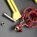 2 Microphone MIC Stand Screw Thread Adapter 3/8" to 5/8" Converter Connector