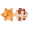 Pack of 2 Traditional Kongming Lock Luban Lock Toys Cube for Kids Intellectual