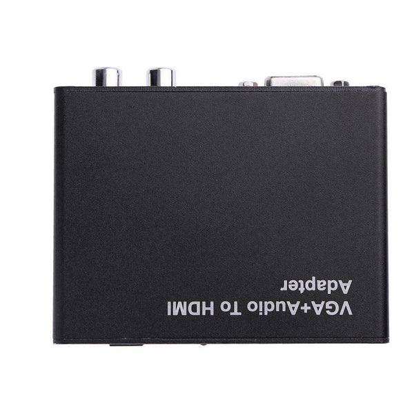 VGA to HDMI Converter Adapter 1080P Video Output with R/L Audio Port for PC