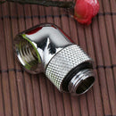 1pc G1/4 Thread 90 Degree Rotary Tube Adapter for PC Water Cooling System A