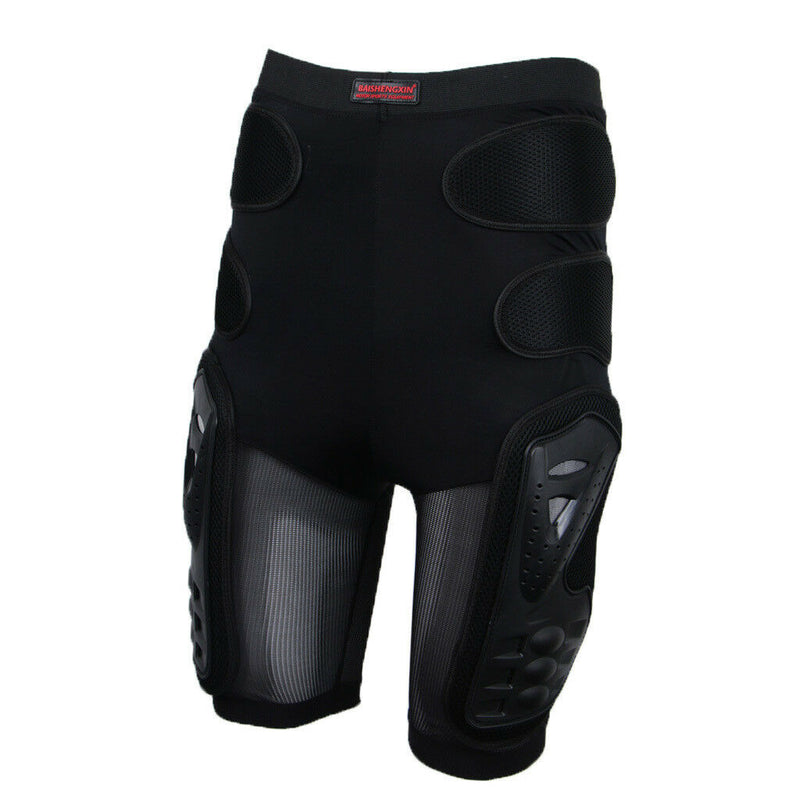 Motorcycle Motorbike Racing Armor Pads Hips Legs Protector Shorts Pants XXL