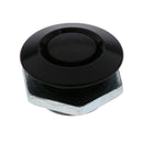 100mm Black Latch Protector Bonnet Push Button Quick Release Hood Pins Lock