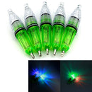 1Pc Underwater Fishing Light LED Waterproof Fish Lamp Bait 12cm Geen M&O