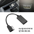 For Ami Mmi Bluetooth Adapter Aux Cable Audio Radio Fit For Q5 A5 A7 S5 Q7