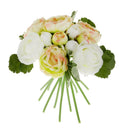 Bride Flowers Bouquet - Artificial Flower Silk Jasmine Wedding Decor Green