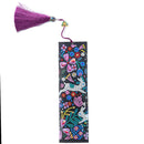 5D Diamond Painting Shiny Rabbit Bookmark Leather Book Marks DIY Craft w/ Tassel