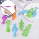 1Pc cute stretchy finger slingshot sticky flying marine animal kids toys FT