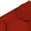 3 Cavity Large Round Disc Silicone Mold Shallow Cylinder Classic Mold Shapes Ew