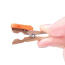 Mini Natural Wooden Photo Clip Clothespin Craft Decoration multiple Stylerand-OZ