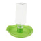 3x Reptile Pet Water Drinking Bottle Feed Frog Dispenser Bowl Feeder Green