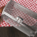 Stainless Steel Oven Roast Basket & BBQ Clip / Rotisserie Grill Basket BakinK1M9