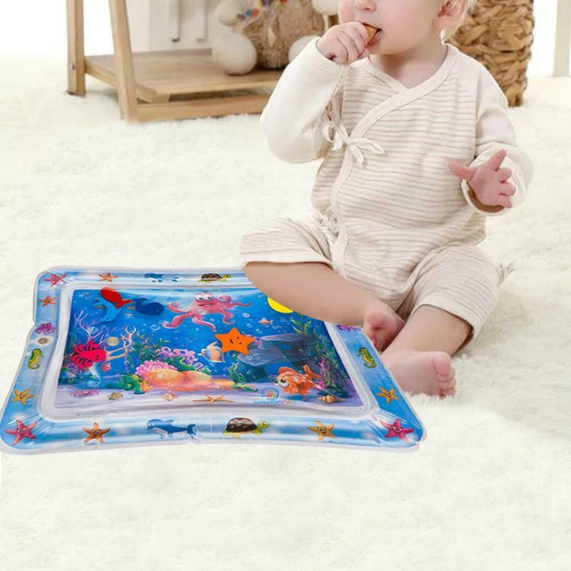 Activity Inflatable Cushion Water Infants Children Fun Center Play Baby Mat For