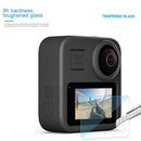 Scratchproof Tempered Glass Film HD Screen Protector for GoPro Max Action Camera