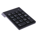 Wireless 2.4G Mini 18-keys Num Pad Numeric Number Keypad Keyboard for Lapt