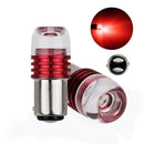 2X Red 1157 BAY15D P21/5W Strobe Flash Light Brake Blink Led Tail Reverse BulbM~