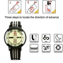 Outdoor Fluorescent Compass Diving Waterproof Dial Cycling F6H1 Watch Compa S9P0