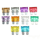 100x Assorted Car Medium Blade Fuse 2A 3A 5A 7.5A 10A 15A 20A 25A 30A 35A