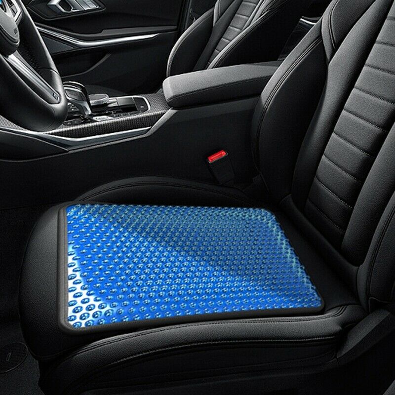 Car Breathable Egg Sitting Gel Cushion Seat Sitter Flex Pillow Back Support F5I7