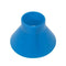 Cone Shaped Magic Car Windows Snow Remover Shovel Ice Scraper (7.5cm Blue)
