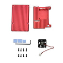 for Raspberry Pi 4 Aluminum Alloy Case CNC Protective Cover Enclosure with CR9U6