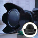 58mm Reversible Petal Flower Lens Hood For Canon Nikon Olympus_Camera E4U6