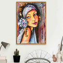 5D DIY Full Drill Diamond Painting Cross Stitch Needlework Kit (Beauty08)