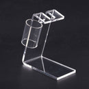 1 Pcs Acrylic Tattoo Machine Holder Stand 9.5x4.5x8.5cm