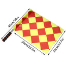 Soccer Referee Flags Professional Fair Play Football Linesman Flags With BagJ&+
