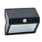 Solar Powered LED Wall Lamp Waterproof Body Induction Garden Outdoor Light