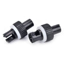 2PCS inflatable kayak boat air foot pump HR hose adapter H-R valve adapter FT
