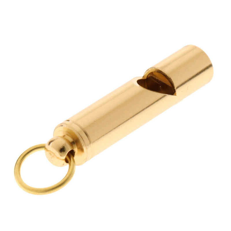 Pet Dog Pigeon Parrot Training Whistle Key Chain Outdoor Aluminum Alloy