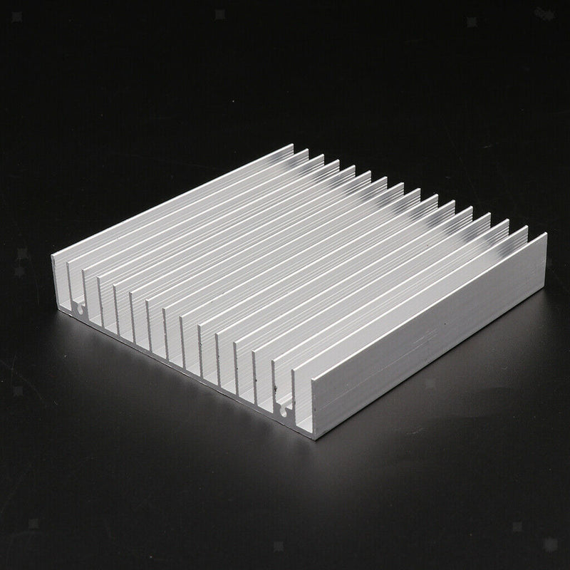 100x100x18mm Aluminum Heatsink For Computer, IC, Power Electric Device, LED