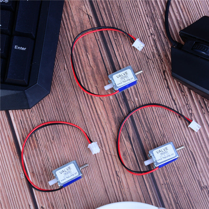 DC 12V Electric Solenoid Valve N/C Normally Closed  Mini For Gas Air Valve Nw