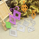 5x DIY Metal Cutting Die Stencil Scrapbooking Embossing Die Cut Paper Craft