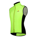 Unisex Reflective Bike Cycling Windproof Vest Running Sports Coat XL Green