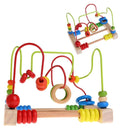 Educational Baby Kids Wooden Circle Bead Maze Toddler Intelligence Toys Gift