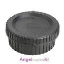 Body Cap with Rear Lens Anti-dust Cover for Nikon AF AI DSLR Camera Lens