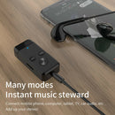 Hands-Free Portable Wireless Bluetooth 5.0 Receiver 3.5mm AUX Bass Audio Noise