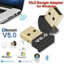 New USB Bluetooth Adapter Wireless Dongle V5.0 CSR For Win 7 8 10 PC Laptop