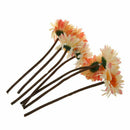7pcs/Bunch Lots Artificial Flowers Silk cloth Artificial Gerberas Flowers f