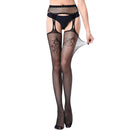 5 Pieces Suspender Socks Garter Thigh High Stockings for Women