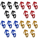 Pop 5 x Camping Aluminum Line Runner Rope Tightener Tensioner MO