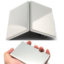 Men Stainless Steel Pocket Credit ID Card Mini Wallet Holder Pocket Case Box3C