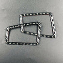 Carbon Fiber Side Air Vent Outlet Frame Trim For BMW E90 E92 Left Driving