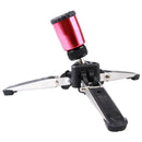3/8" Screw Monopod 3 Legs Base Stand Unipod Tripod Holder For Sony Camera - Red