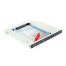 8.9-9.5mm Thick SATA SSD HDD Hard Disk Caddy Tray All Aluminium Hard Drive Case
