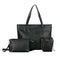 New 3pcs Autumn Women Handbag Shoulder Bag Set Female Woven Messenger Bag A