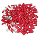 Red ring insulated crimp connector terminal block 22~16AWG RV1.25-3 100P CWF