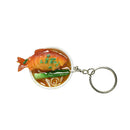 Simulation Food Key Chains Chinese Food Bowl Keyring Creative Bag Chain BDSR BX