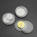 28mm Applied Clear Round Mini Cases Coin Storage Capsules Plastic Holder